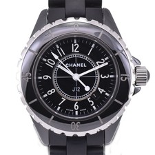 CHANEL J12 H0681 Ceramic/Rubber black Dial Quartz Ladies Watch P#143712
