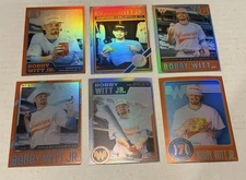 Rare Bobby Witt Jr 2025 WhataBurger 6 Card HOLO FOIL Complete Set w/Tent ROYALS
