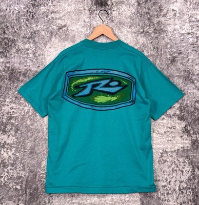 Vintage Rusty Shirt Large Mens 90s Surf Single Stitch Graphic