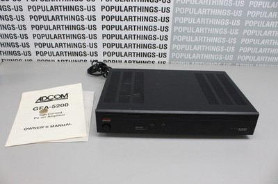 Adcom GFA-5200 Stereo Power Amplifier (C31036371)