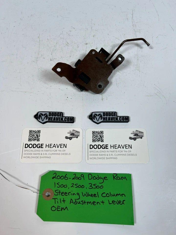 Palanca de ajuste de inclinación de columna del volante Dodge Ram 1500-3500 2006-2009 fabricante de equipos originales Foto 3 de 4