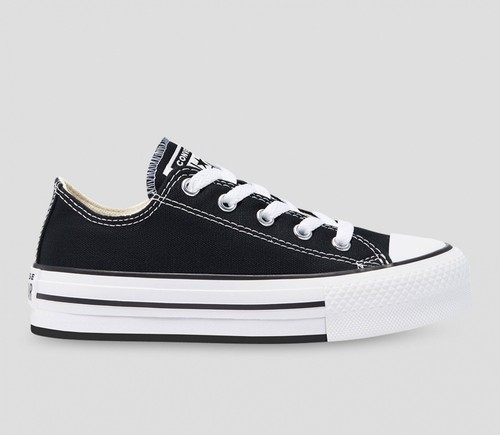 Converse Chuck Taylor All Star Lift Platform - Black/ White - 3