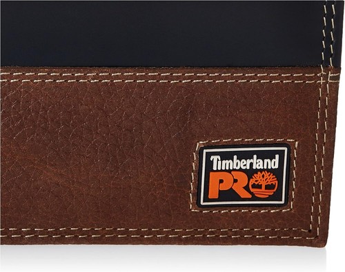 Cartera de rodeo Timberland PRO de cuero larga plegable para hombre - Imagen 9 de 14