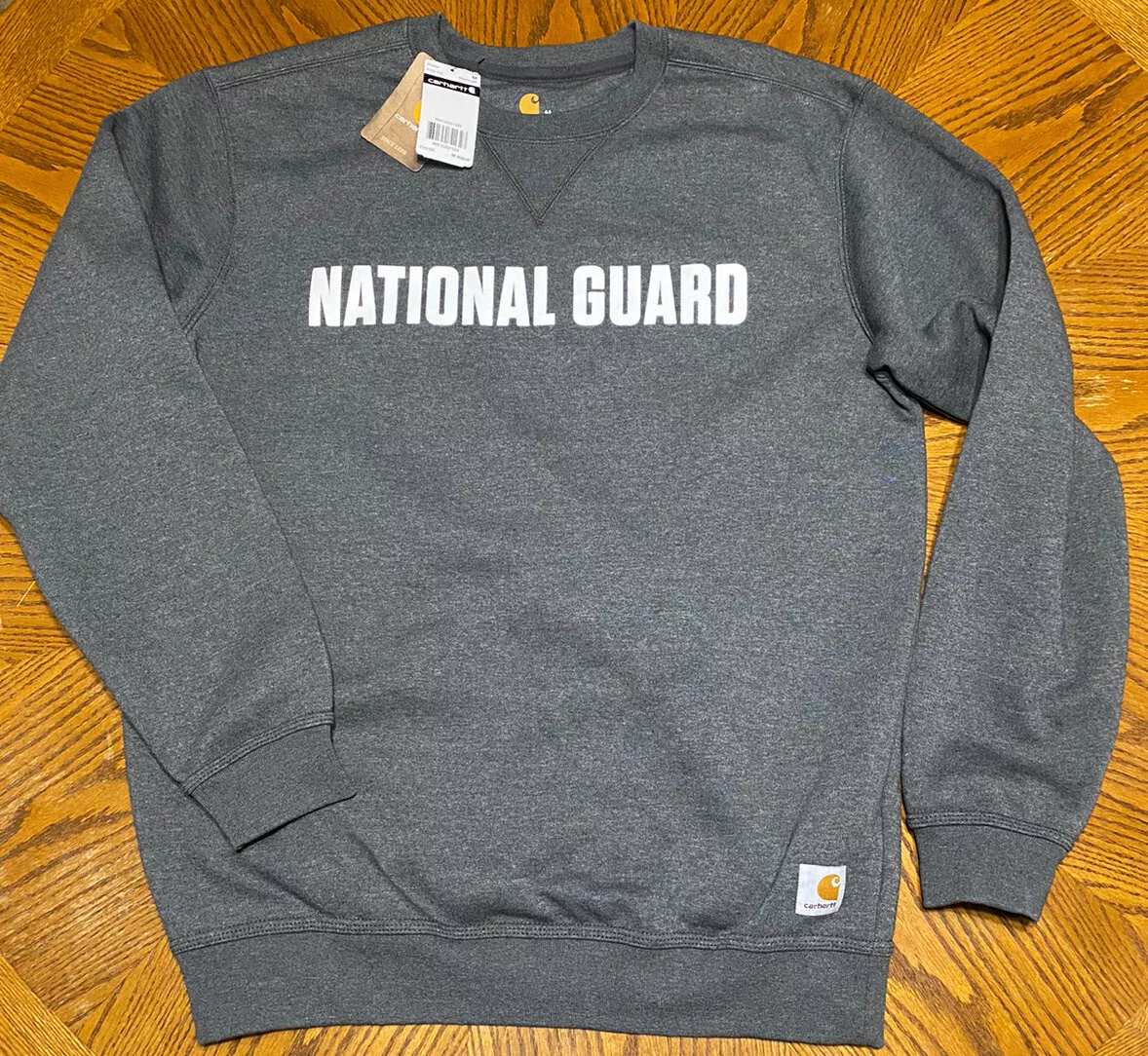 New With Tags Carhartt National Guard Michigan Strong Crewneck