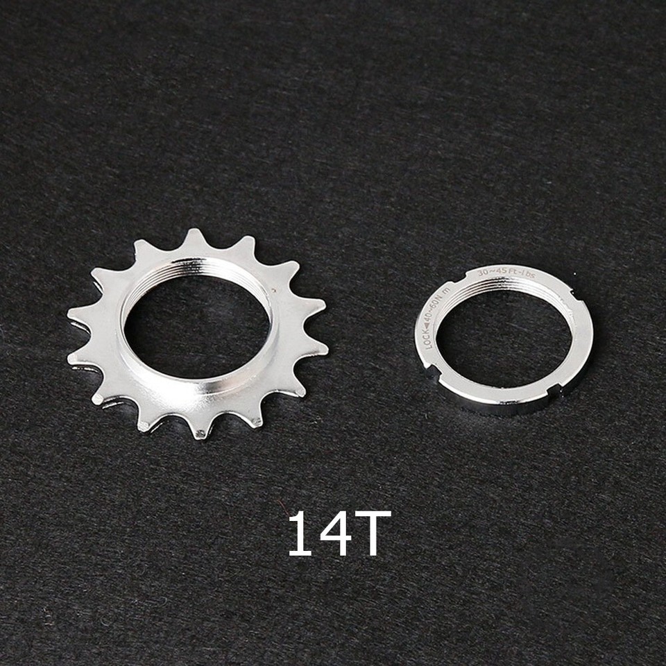 Cog + Lockring 13T/14T/18T Bicycle Bike Fixed Gear SingleSpeed Track