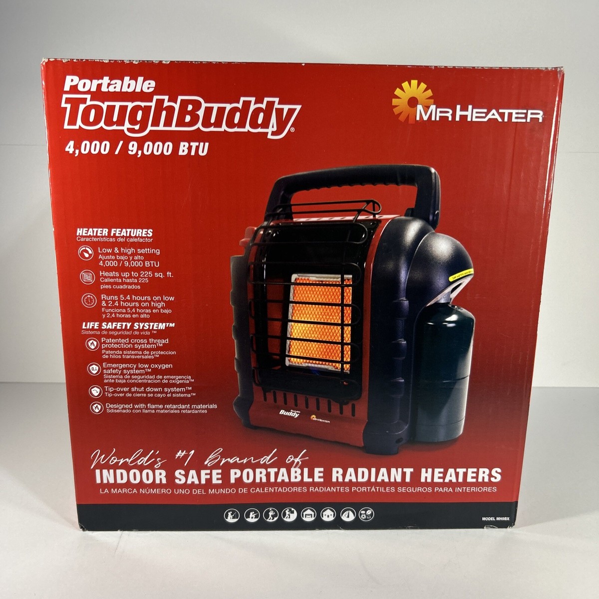 Portable Heaters Mr Buddy Heater 18 000 Btu Heater Liquid Propane