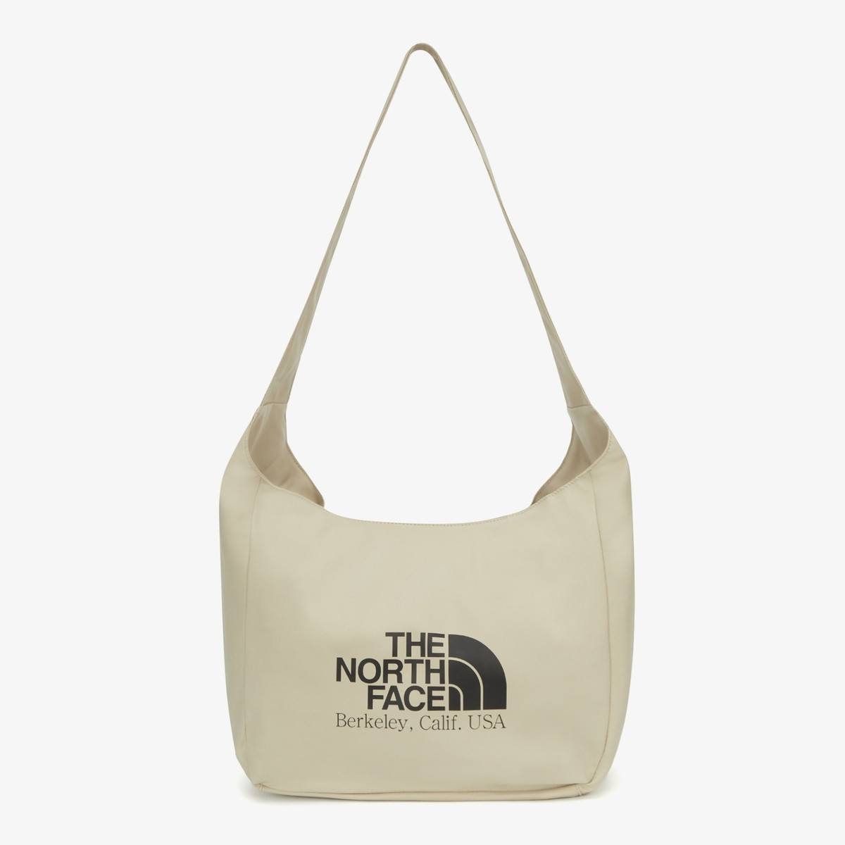 【THE NOTRH FACE】 BIG LOGO SHOULDER BAG‐CREAM New THE NORTH FACE BIG LOGO SHOULDER BAG BEIGE NN2PQ15M