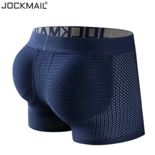  Sexy Men's Padded Underwear Mesh Boxer Buttocks Lifter Butt Push Up Underpants