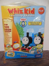 Vtech Whiz Kid Learning System Thomas  Friends Busy Day on Island of Sodor /New