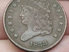 1833-P Half Cent — photo from another recent sale
