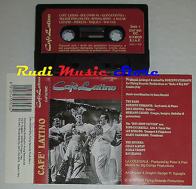 MC CAFE LATINO 1992 CHALY ALBERT PAULA CUERVO KAY BIANCO italy cd lp dvd vhs *