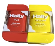 2 Hally Shade Stix  One Day Hair Color  Red  And Yellow   New