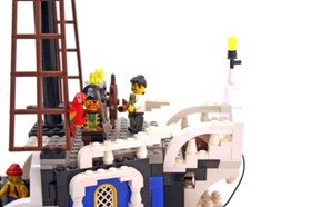 Lego Pirates I Set 6289 Red Beard Runner 100% complete + instructions rare 1996