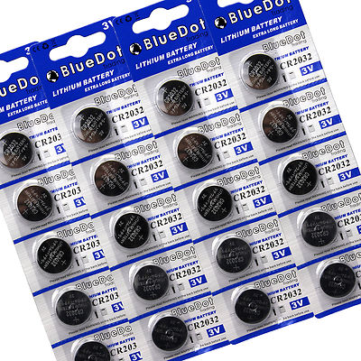 20 × CR2032 IN BULK DL2032 ECR2032 ECR2032 LM2032 2032 KCR2032 Lithium Battery