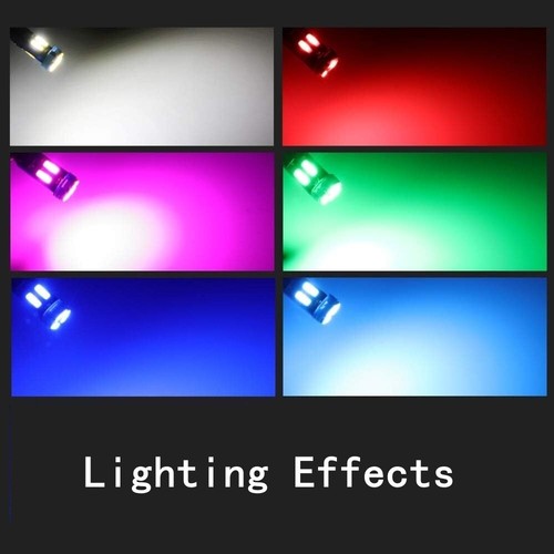 T5 LED Car Light Bulbs for Interior Gauge Cluster Dashboard Instrument 10 Pack - Bild 9 von 10