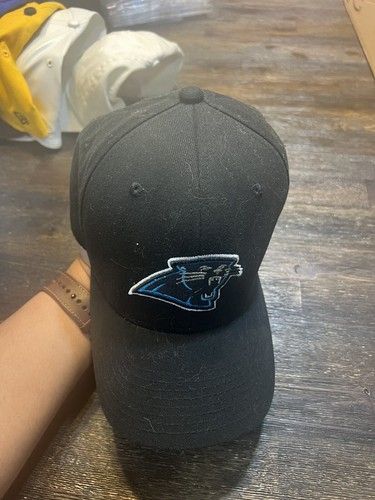 Nike Black Carolina Panthers Fitted Cap NFL Hat Swoosh - Picture 7 of 7