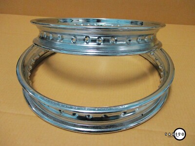 1971-1975 Kawasaki F7 A/B/C/D Front & Rear Steel Wheel Rim