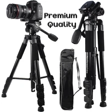 Aluminum Alloy Camera Tripod Stand Holder for Canon Nikon Cell Phone Remote DSLR