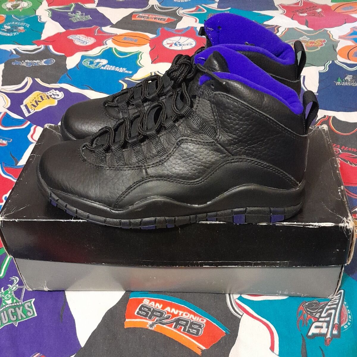 Vtg Ds Og 1995 Nike Air Jordan 10 Sacramento Men Size 8 NIB Vtg Ds Og 1995 Nike Air Jordan 10 Sacramento Men Size 8 NIB