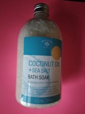 BOLERO BEVERLY HILLS COCONUT OIL SEA SALT BATH SOAK MOISTURIZE REJUVENATING 17.5