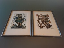 2 x HUMMEL Bilder - MÄDCHEN und JUNGE