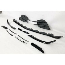 Cup Spoilerlippe für Mercedes A Klasse W177 AMG Line Frontspoiler Schwert A45