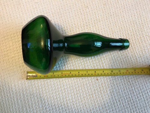Vintage Green Glass Bottle Coats Bulmers Cider 1960s 30cm REGD DES: 910569 1 - Picture 3 of 4