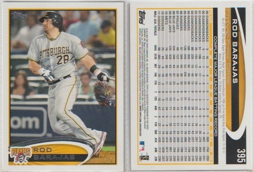 2012 Topps Baseball Cards (250-661 & Updates) - Pick the Cards You Need - Picture 56 of 116