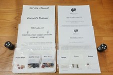 Amplificatore Phase Linear 400 ricostruzione restauro recap service kit riparazione riparazione