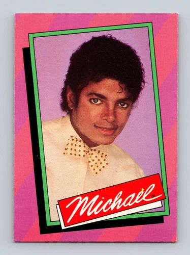 Michael Jackson 1984 O-Pee-Chee OPC Michael Jackson Card #14