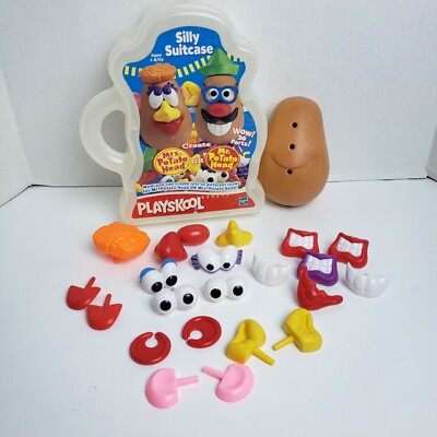 2000 ~ Playskool Hasbro Mr & Mrs Potato Head Silly Suitcase