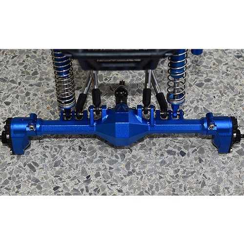 GPM Racing Aluminum Rear Gear Box Blue : Axial Capra 1.9 UTB - Picture 2 of 4
