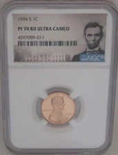 1994-S Lincoln Memorial Cent NGC PF70 RED ULTRA CAMEO - GEM GRADED PROOF