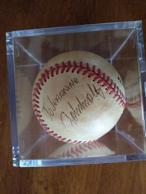 John Smoltz Signed Rawlings Major League Baseball Atlanta Braves