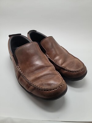 Cole Haan New Harbour Venetian II Slip On Loafers Mens‎ 8 Leather Driving C25768 Cole Haan Shoes Mens 10.5W New Harbor Venetian II C25768  main image 4