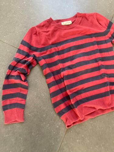Tucker + Tate Red Blue Stripe Sweater Size 5T - Picture 2 of 4