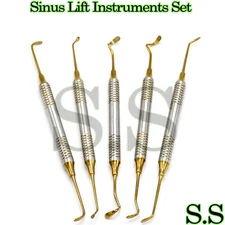 Premium 5 pcs Sinus Lift Instruments Set Kit Implant Dental Dentistry DN-2188