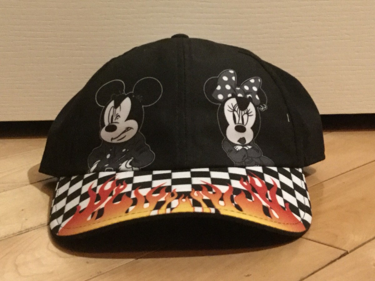 Vans Disney Mens Womens Unisex Mickey Minnie Flame Hat Baseball