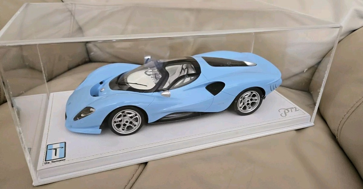 Peako DeTomasso P72 1:18 Scale model Blue | eBay