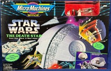 1994 Galoob Micro Machines Star Wars Death Star Playset New Hope New Sealed