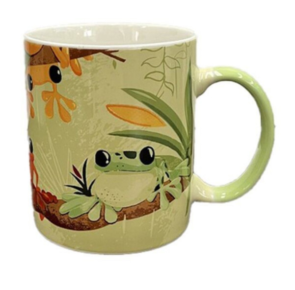 Tropical Frogs Porcelain Mug -300ml - Brand New & Boxed