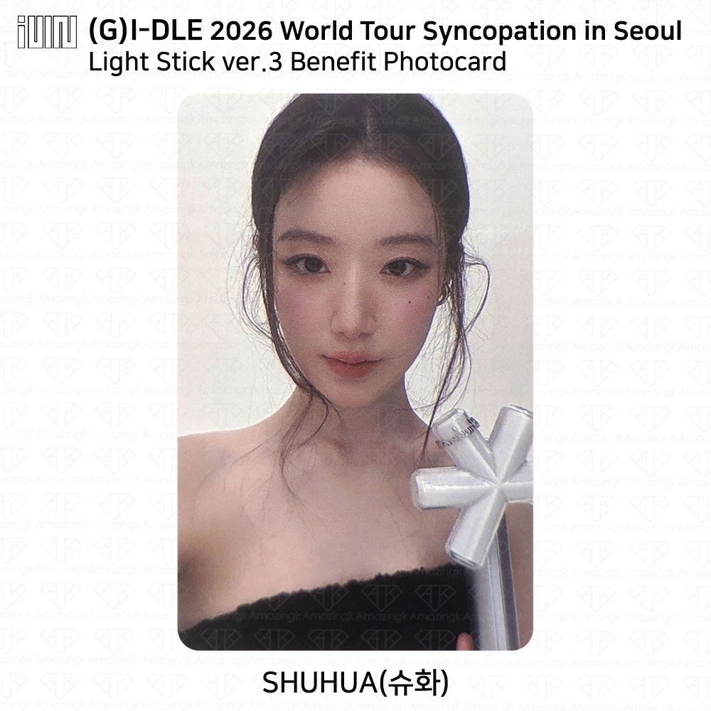 i-dle idle 2026 World Tour Syncopation In Seoul MD Light Stick ver