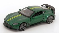 1:43 Cmj Aston Martin V12 Vantage 2022 Greenmetallic/Yellow