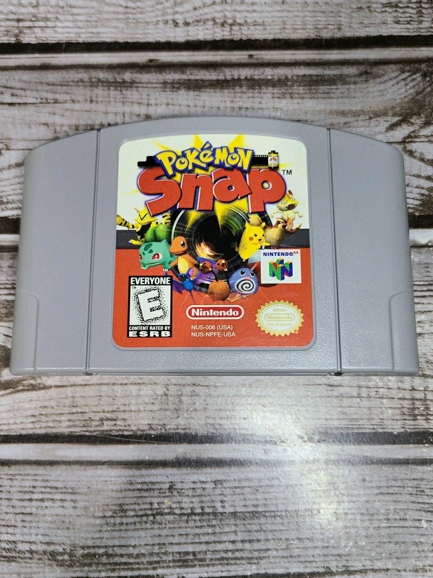 Pokemon Snap (Nintendo 64, 1999) N64 Tested Works! 45496870478