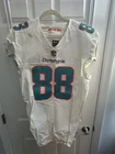 Mike Gesicki Game Worn Used Jersey 9/18/22 Miami Dolphins NFL Auctions Coa