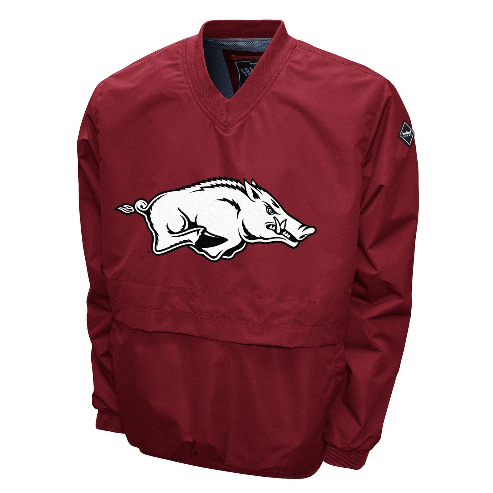 Мужская куртка-пуловер с большим логотипом футбольного клуба Франшизы