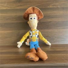 Disney Toy Story Woody Plush Medium 2010 Stuffed Doll with 'Andy' on Boot