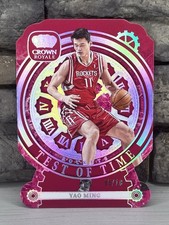 2023-24 Panini Crown Royale Yao Ming Test of Time /18 Rockets