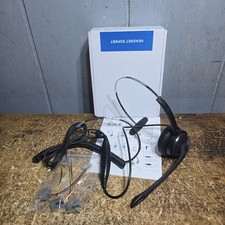 Telephone Headset Rj9, With Noise Canceling Mic Mono, For Shoretel 230 420 480