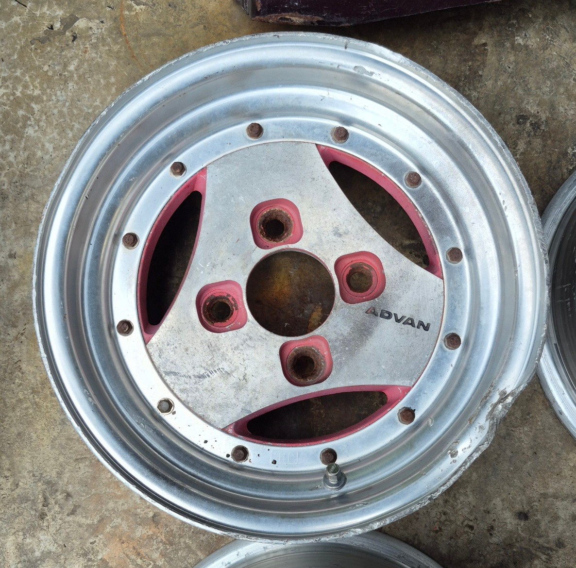 JDM Yokohama Advan A3A tri-spoke 13
